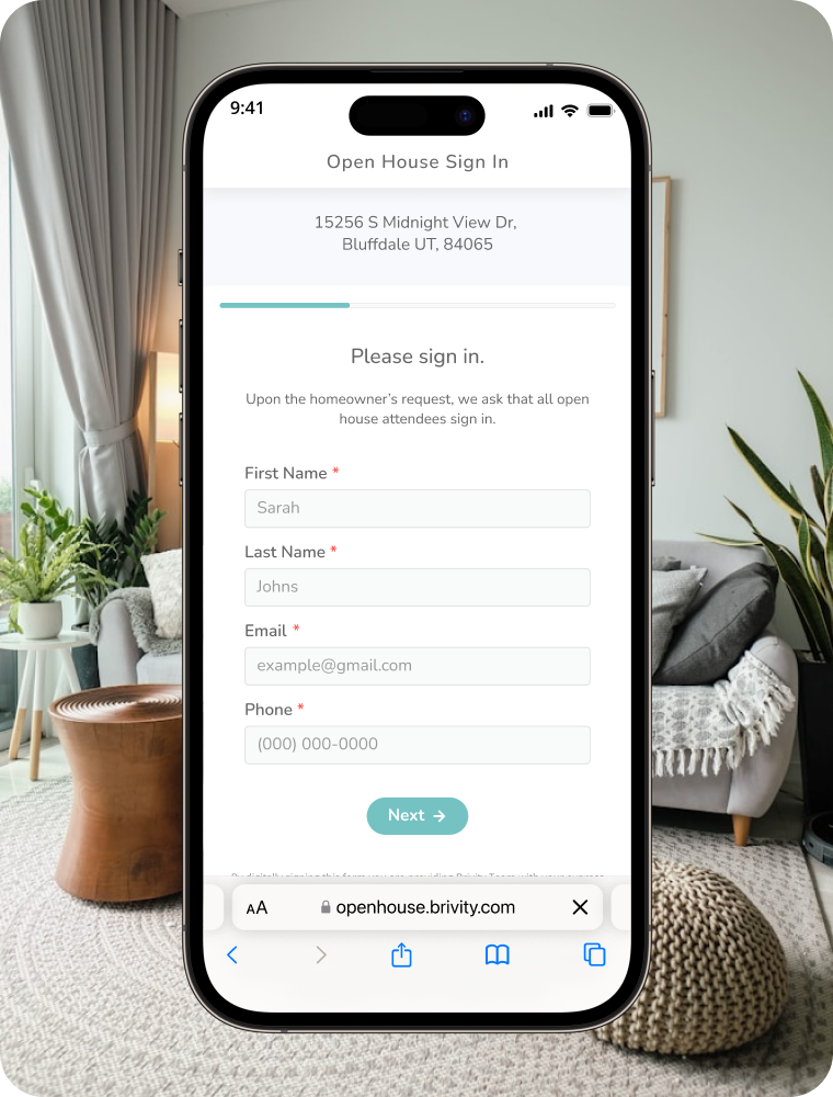 easy-checkin Capture leads
