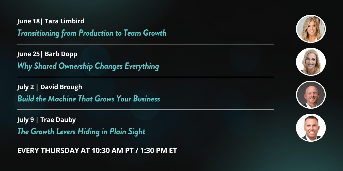 Do This Webinar Schedule